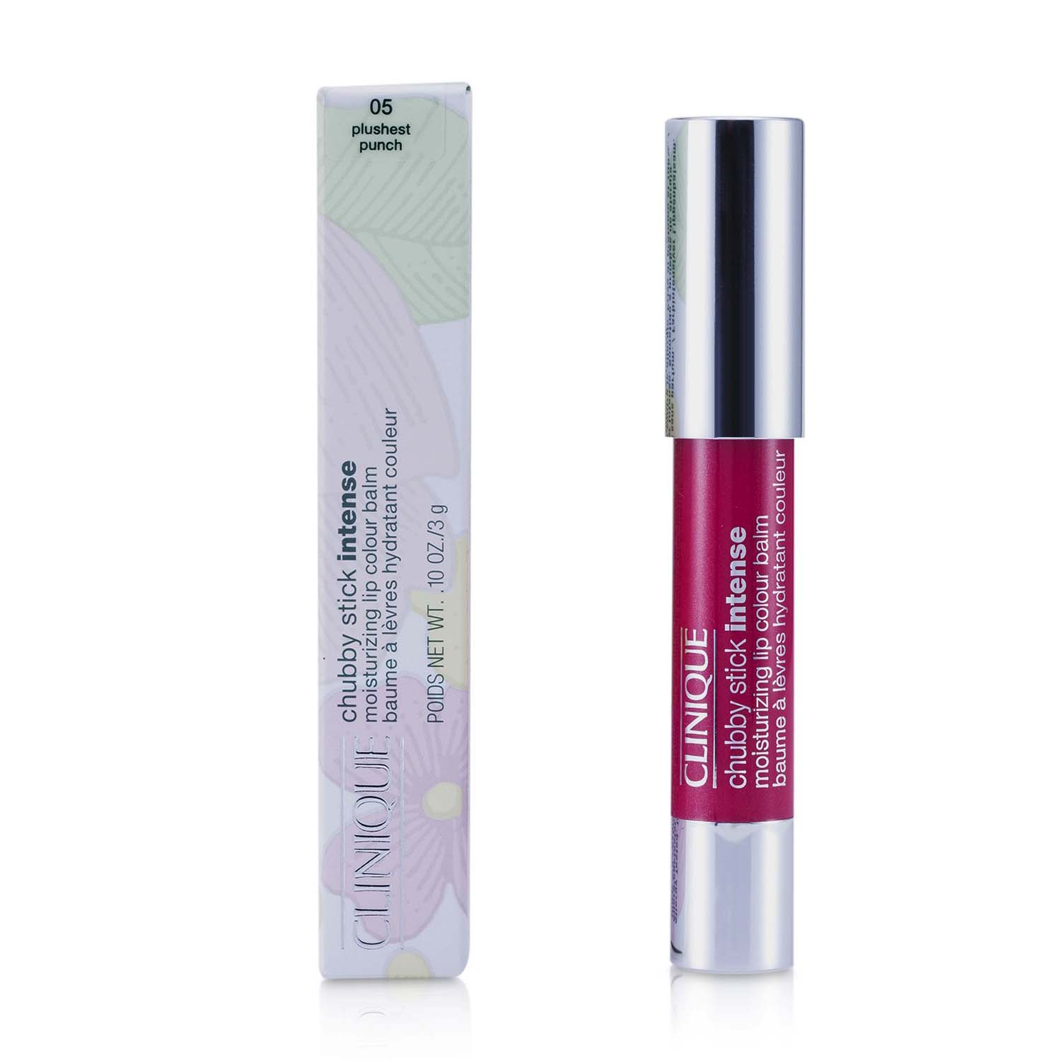 Clinique/クリニーク+チャビー スティック モイスチャライジング リップ カラー バーム+3g/0.1oz+No. 5 Plushest Punch ブランドコスメ
